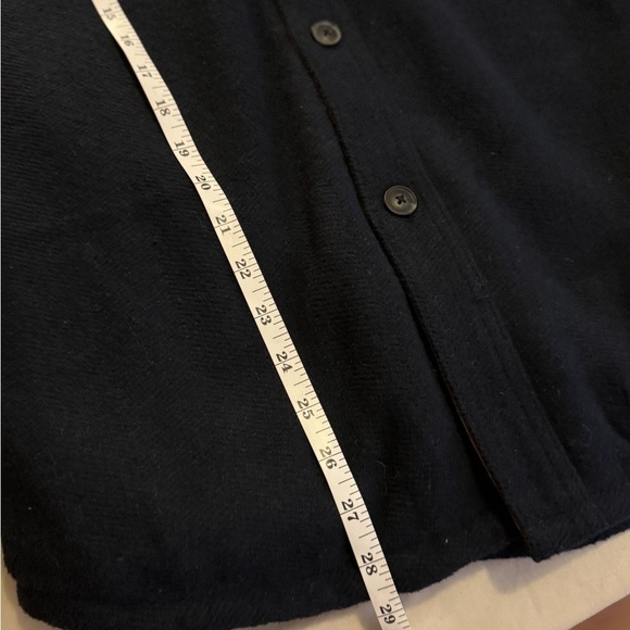 Jachs Men's Dark Blue Wool blend Shirt Jacket Size M - Picture 6 of 10